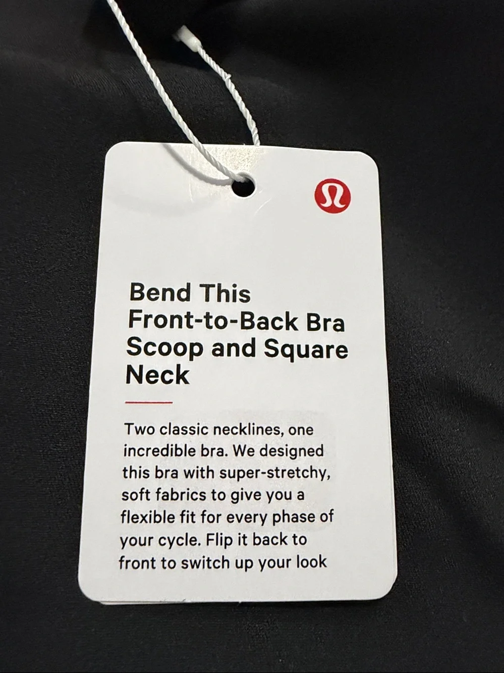 Lululemon - Bend This Scoop and Square Bra - Size S/M or L/XL - NWT
